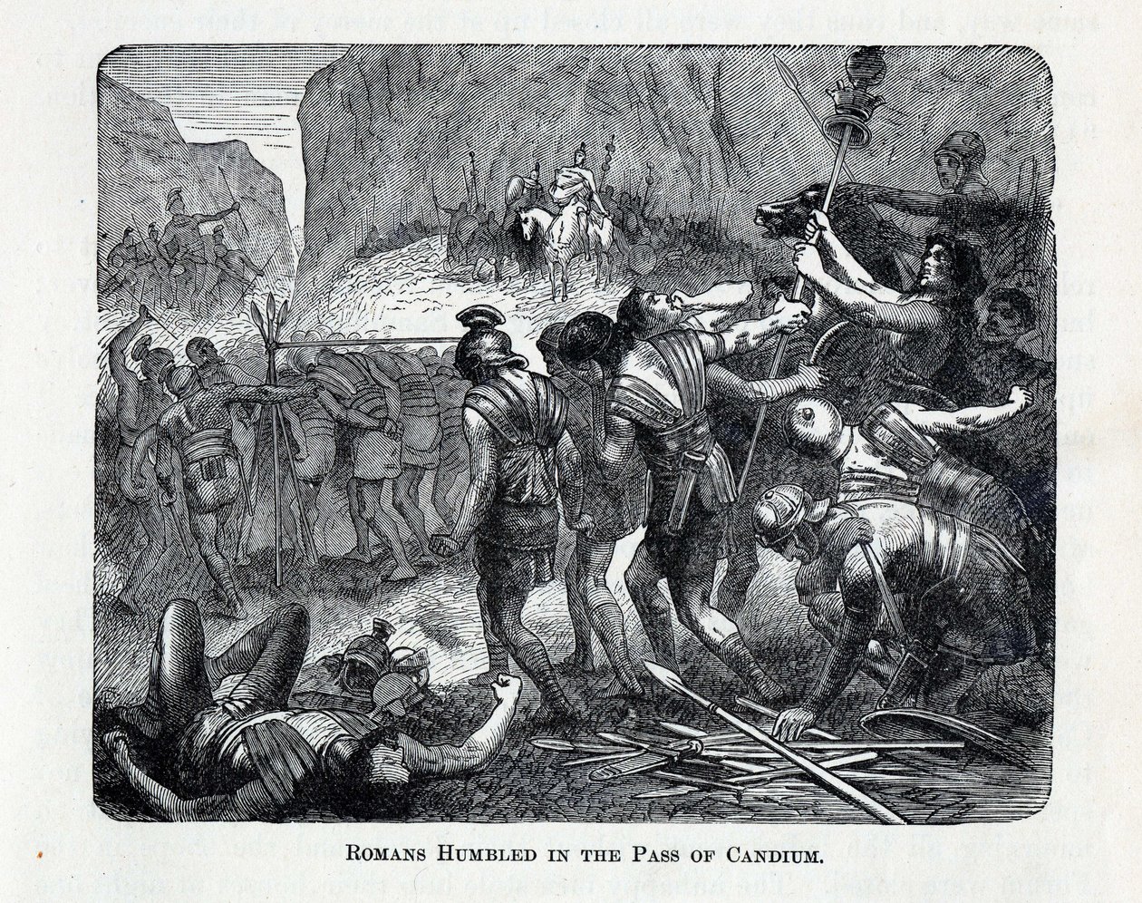 Romans Humbled in the Pass of Caudium by Unbekannt
