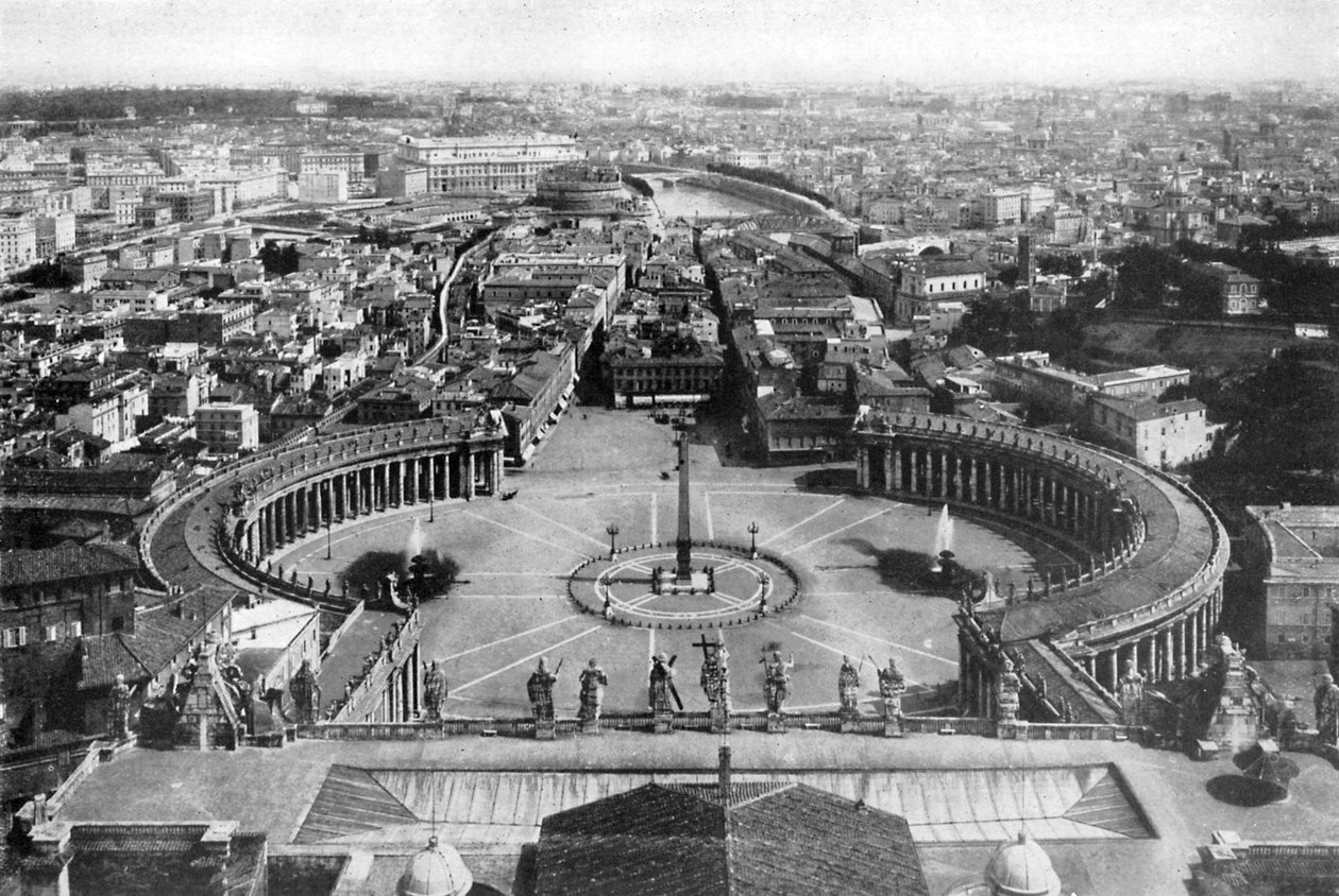 Rome as Seen from the Cupola of St Peters, 1926 by Unbekannt