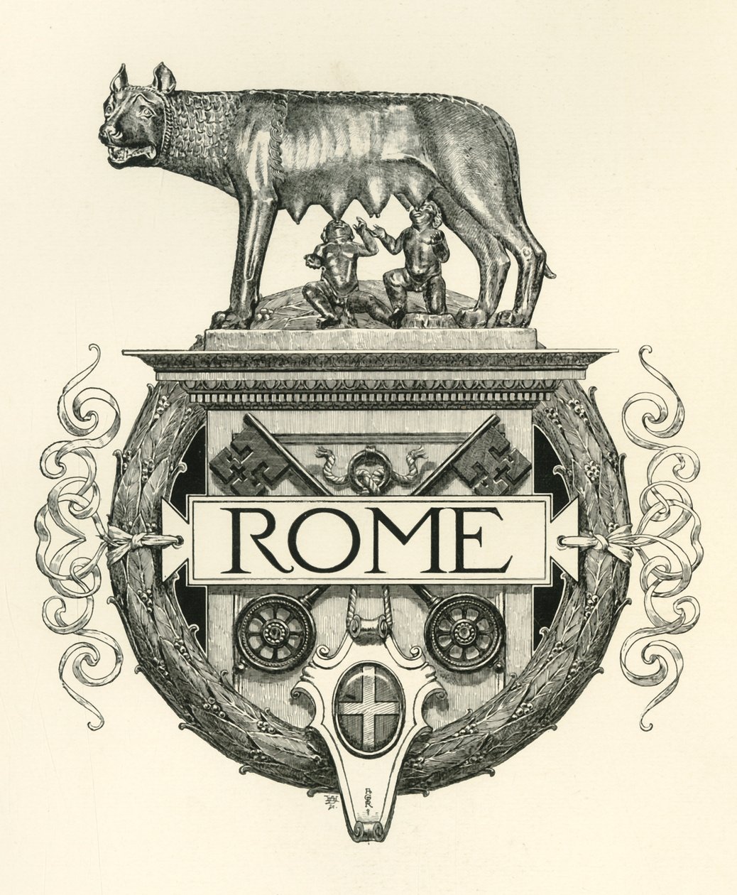 Rome, late 19th-early 20th century by Unbekannt