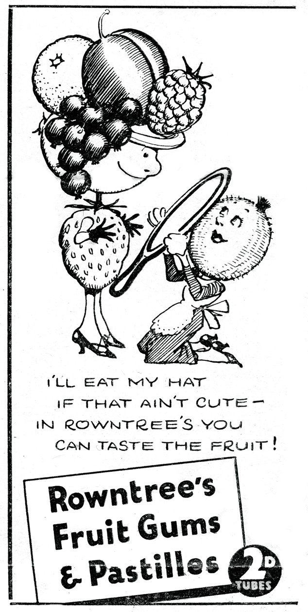 Rowntrees Fruit Gums and Pastilles by Unbekannt