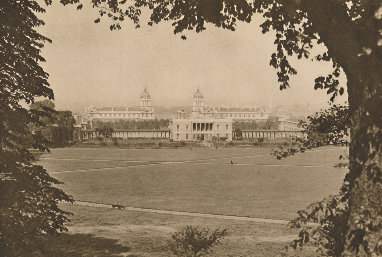 Royal Naval College at Greenwich, Once a Hospital for Disabled Sailors, c1935 by Unbekannt
