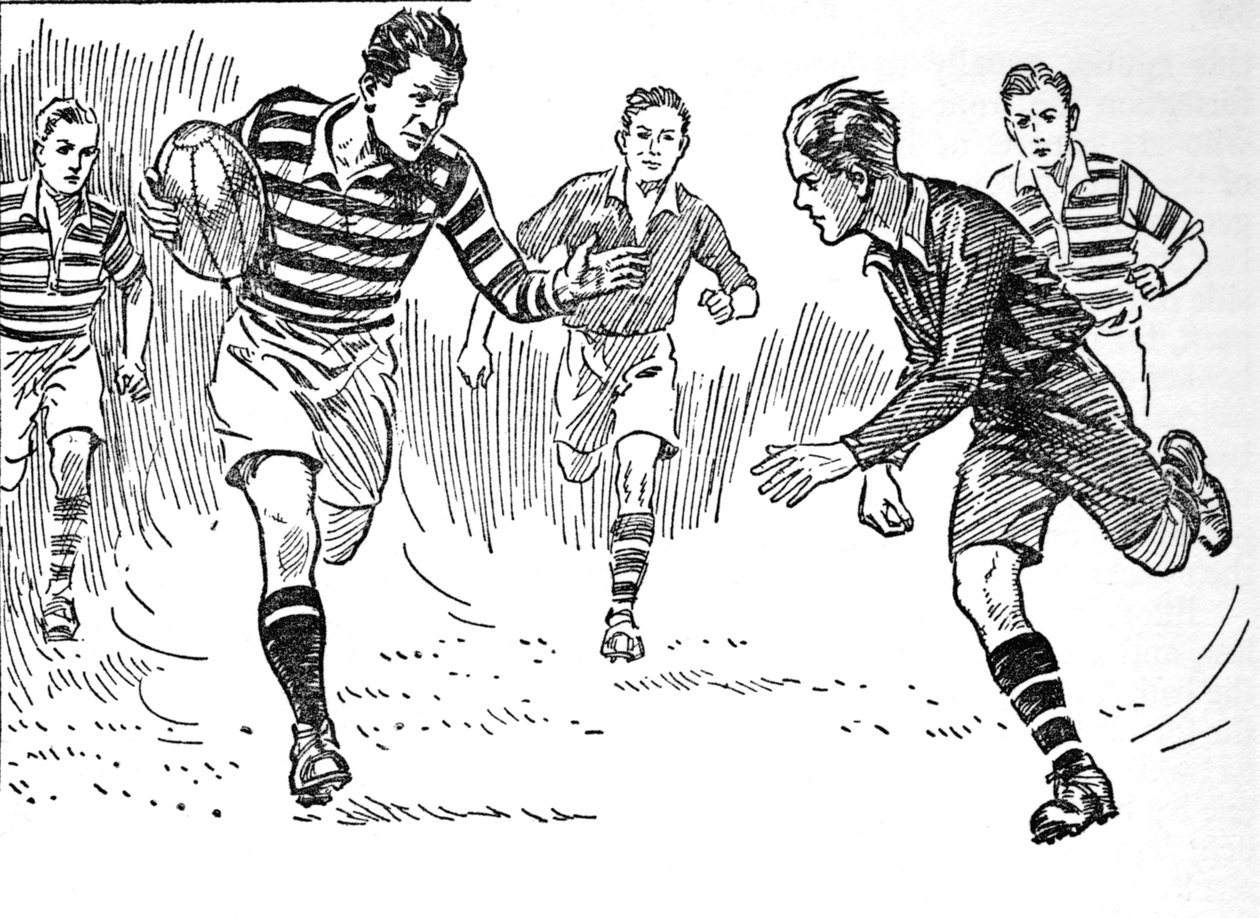 Rugby Football by Unbekannt