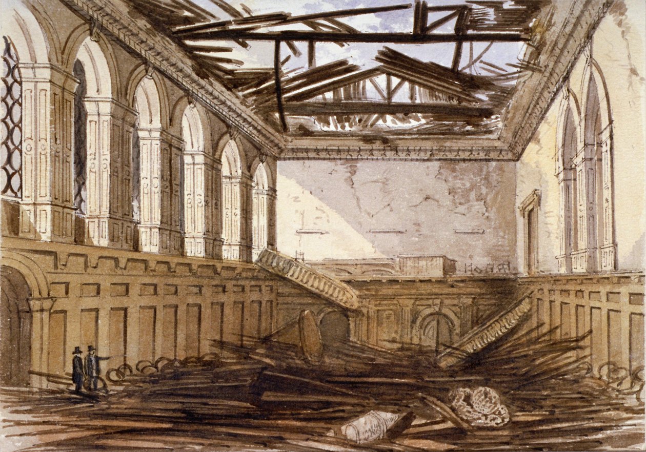 Ruins of the Banqueting Hall of Haberdashers