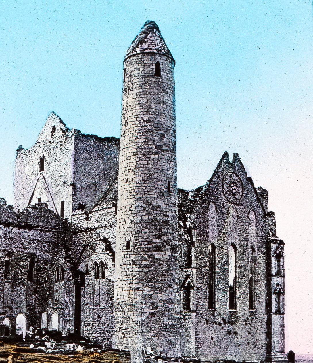 Ruins on the Rock of Cashel, Co. Tipperary, c1910 by Unbekannt