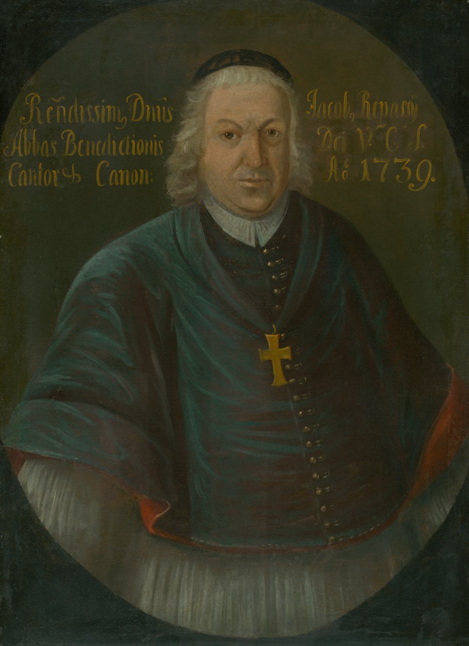 Spiš Canon and Titular Abbot Jakub Jozef Repassy by Unbekannt