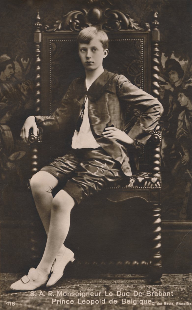 S. A. R. Monseigneur Le Duc De Brabant Prince Leopold de Belgique by Unbekannt