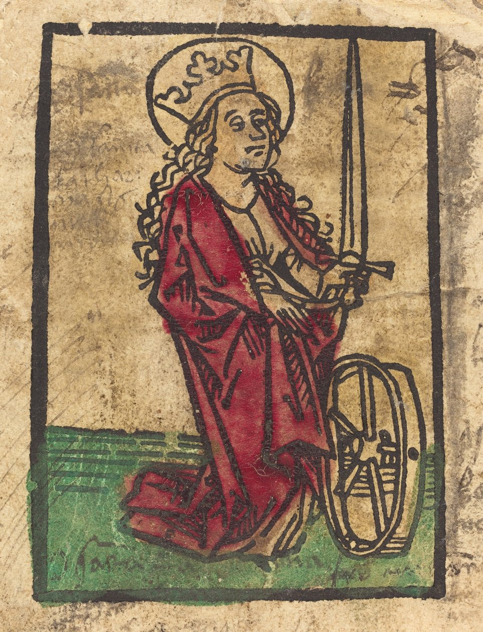 Saint Catherine of Alexandria by Unbekannt