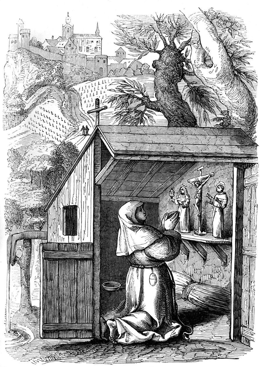 Saint Colette 1381-1447 by Unbekannt