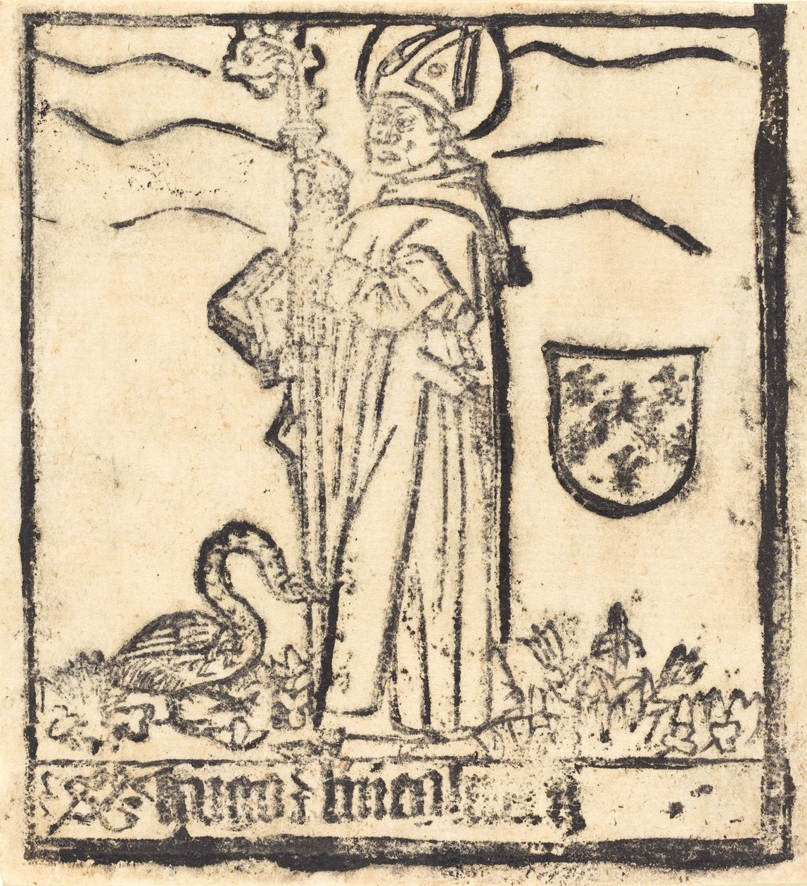 Saint Hugo of Lincoln or Saint Hugo of Avalon by Unbekannt