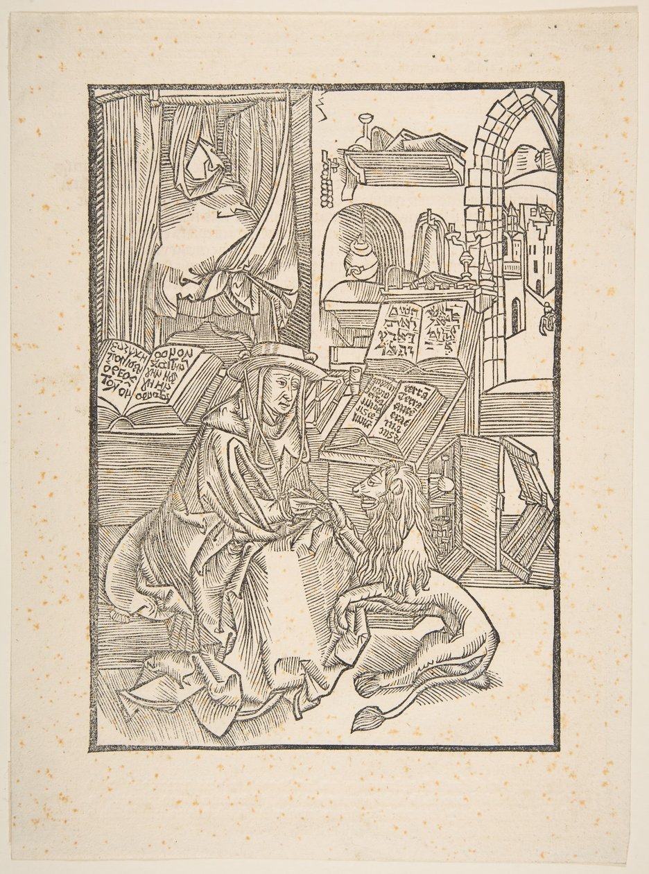 Saint Jerome Extracting a Thorn from the Lion
