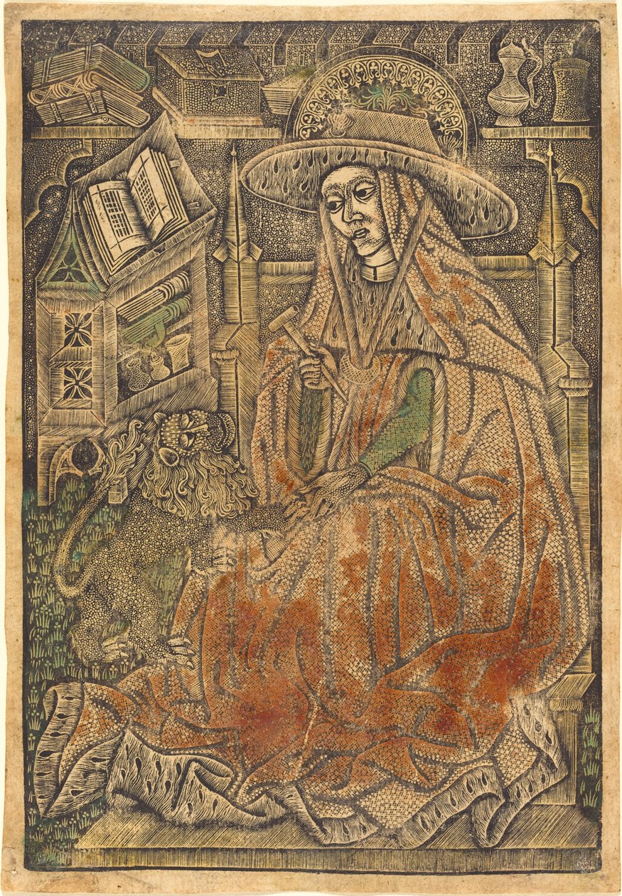 Saint Jerome in His Study, 1460-1470 by Unbekannt