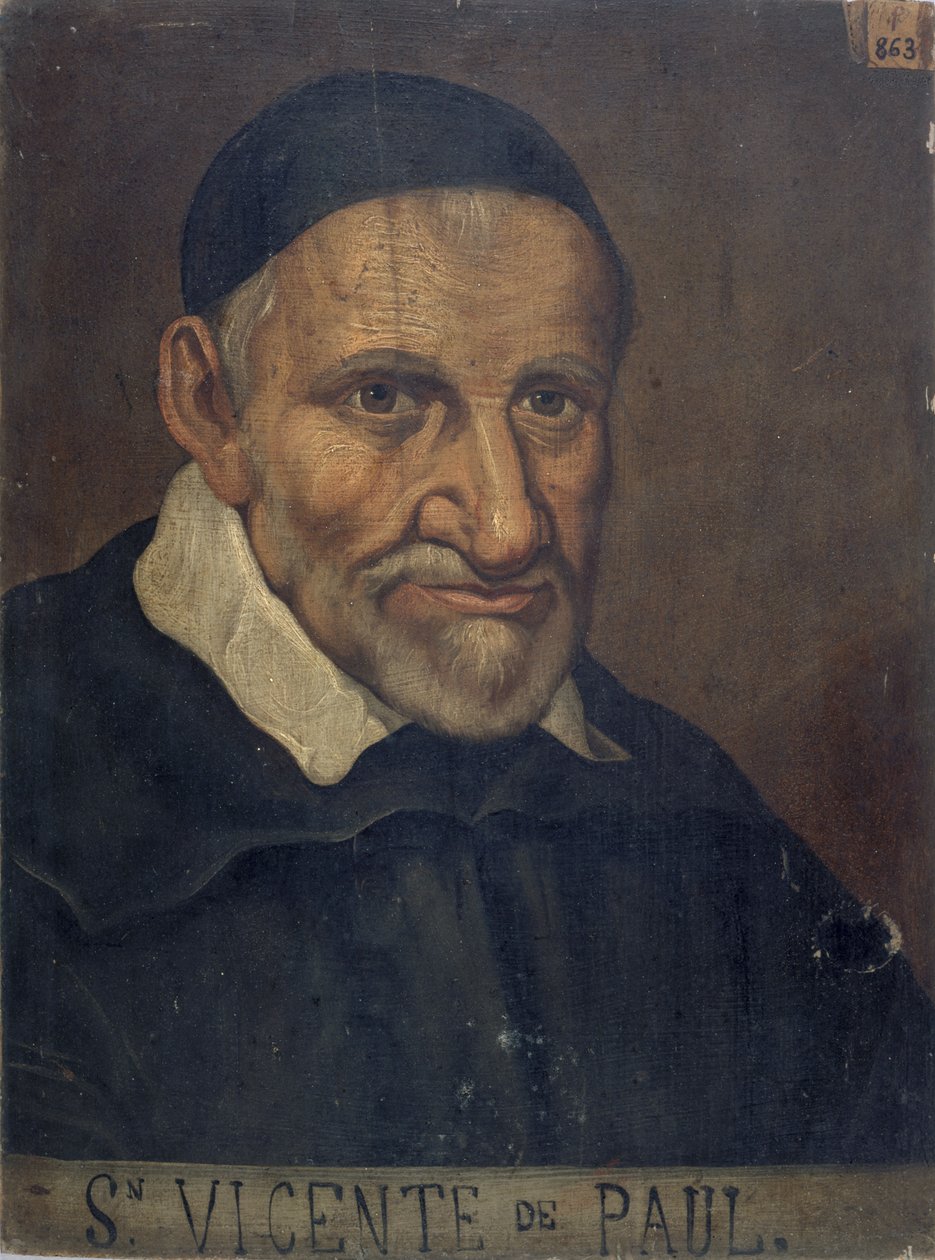 Saint Vincent de Paul 1581-1660, c. 1660 by Unbekannt