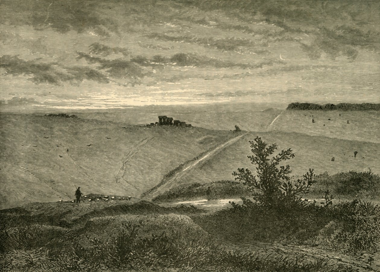 Salisbury Plain, from near Amesbury, 1898 by Unbekannt