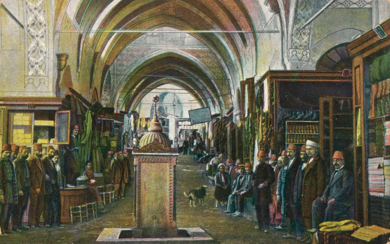 Salut de Constantinople - Le Grand Bazar by Unbekannt