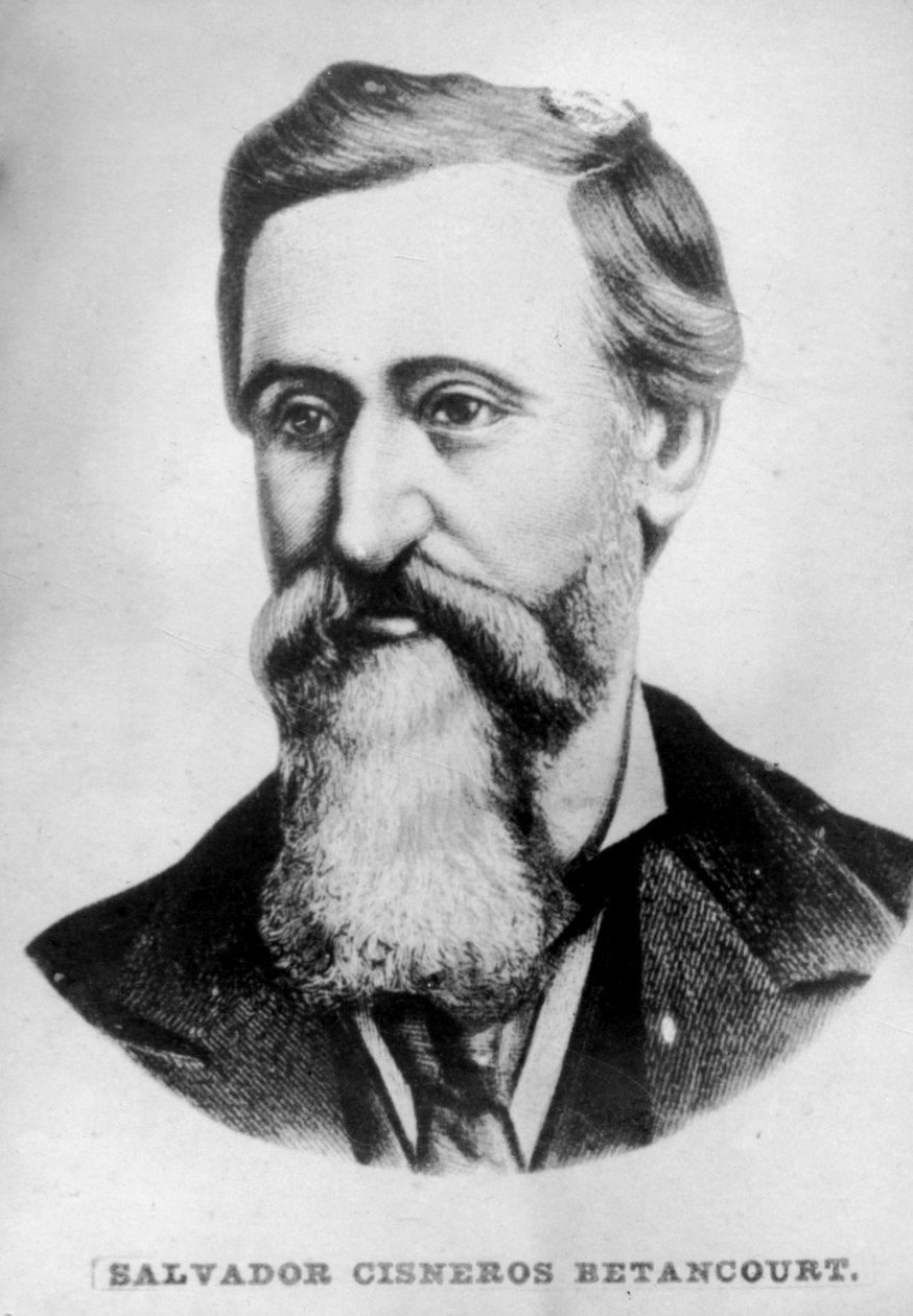 Salvador Cisneros Betancourt, Marquis of Santa Lucia, Cuban politician, c1910 by Unbekannt