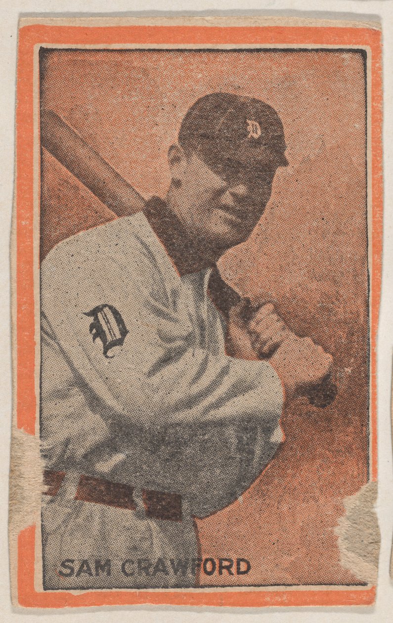 Sam Crawford, from the Baseball Players set W500 Orange Borders by Unbekannt