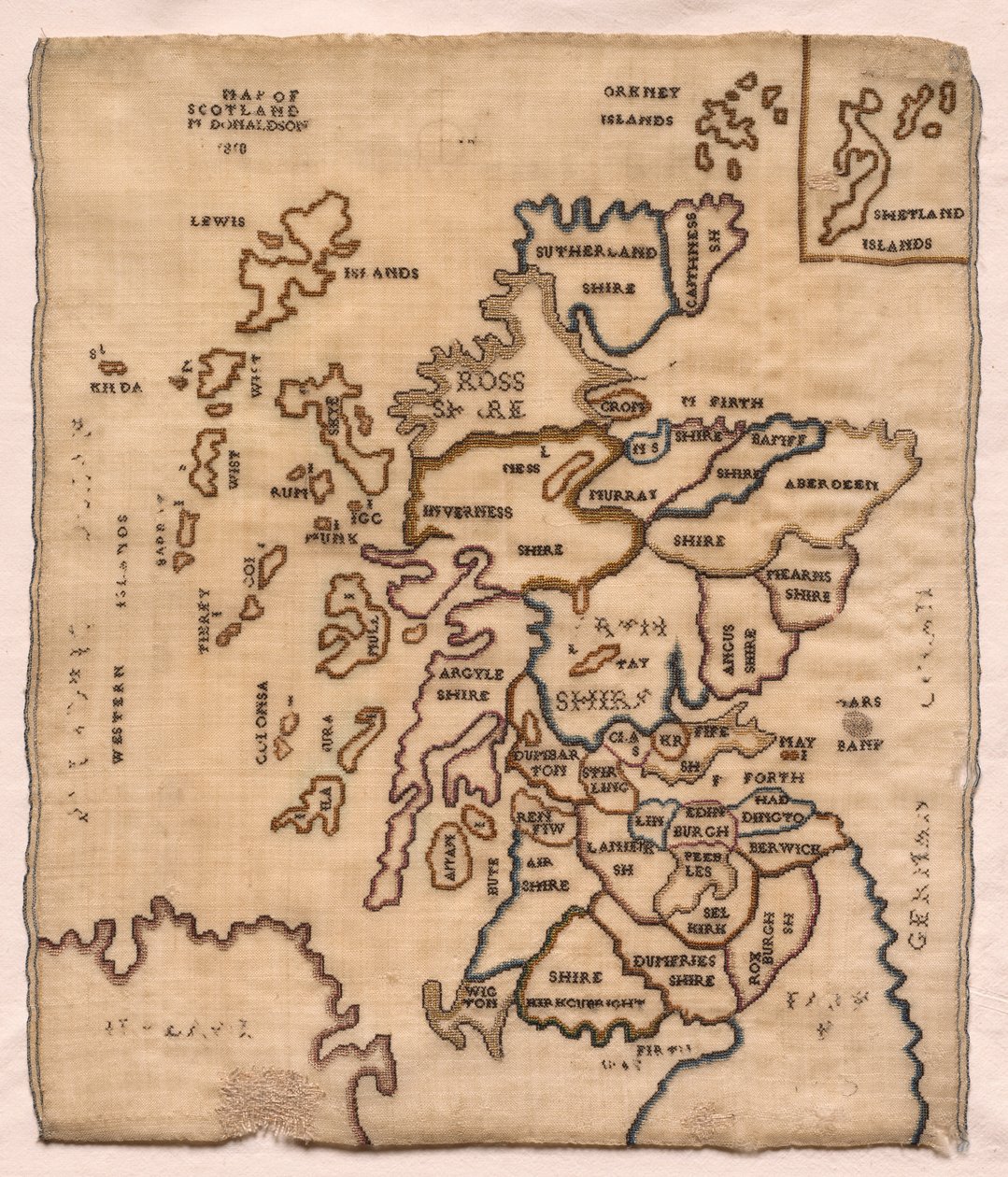 Sampler, 1810 by Unbekannt
