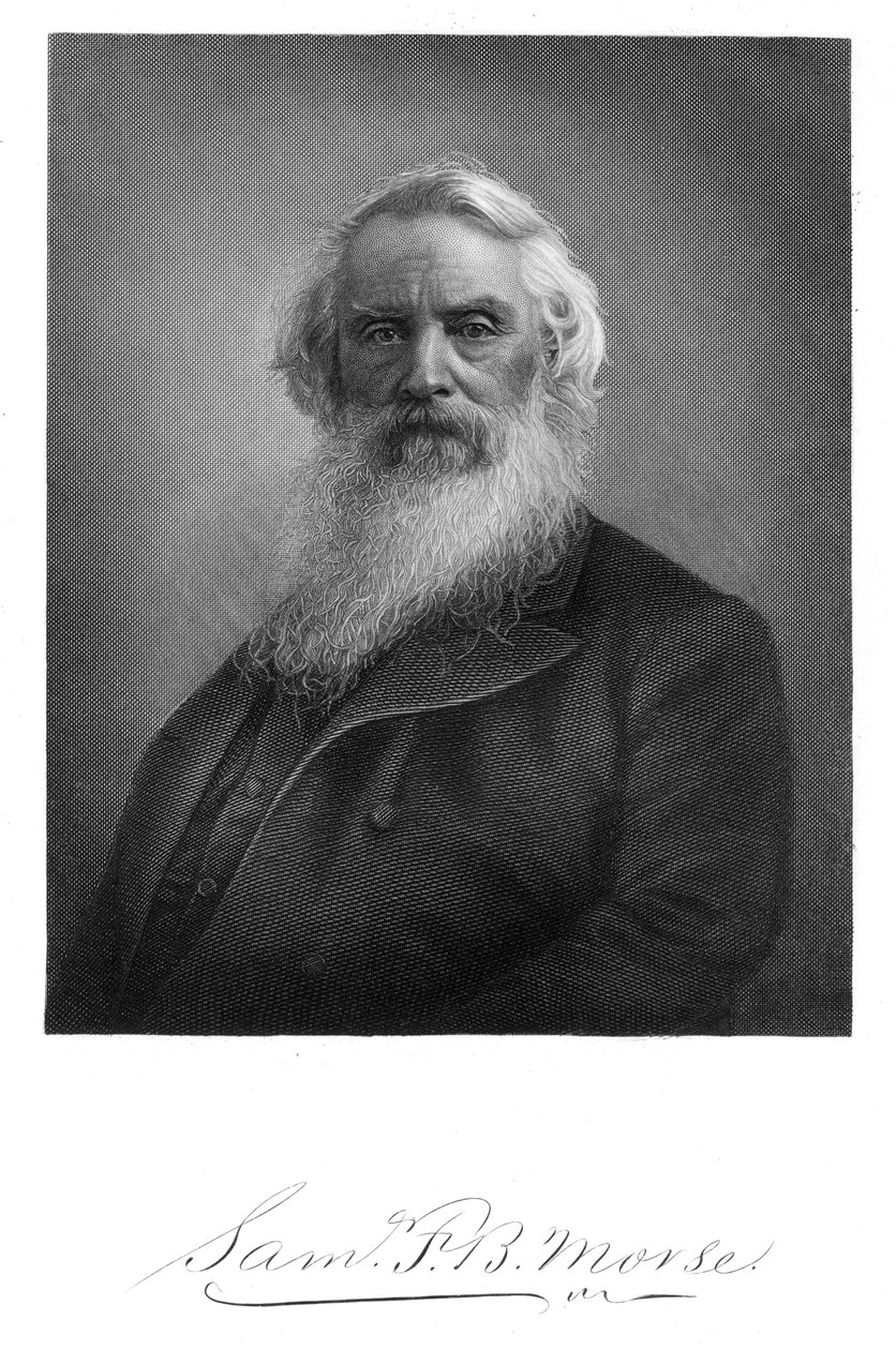 Samuel Finley Breese Morse, American artist and inventor by Unbekannt