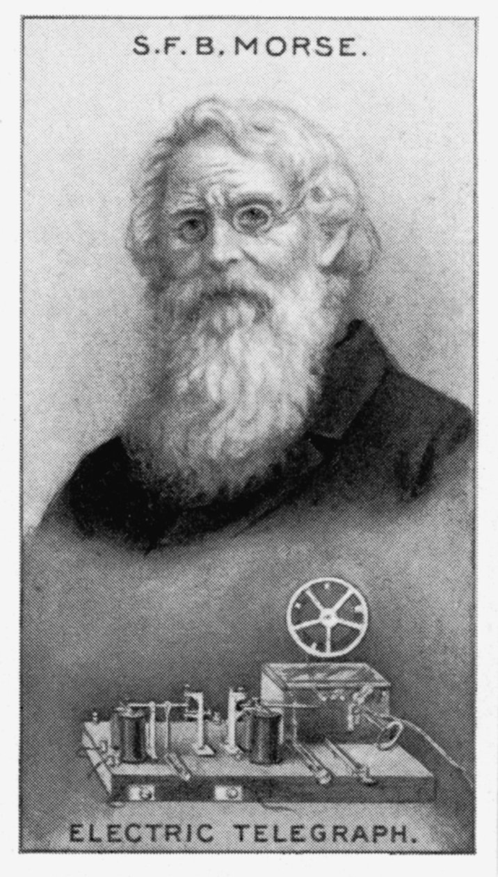 Samuel Finley Breese Morse, American inventor, 1934 by Unbekannt