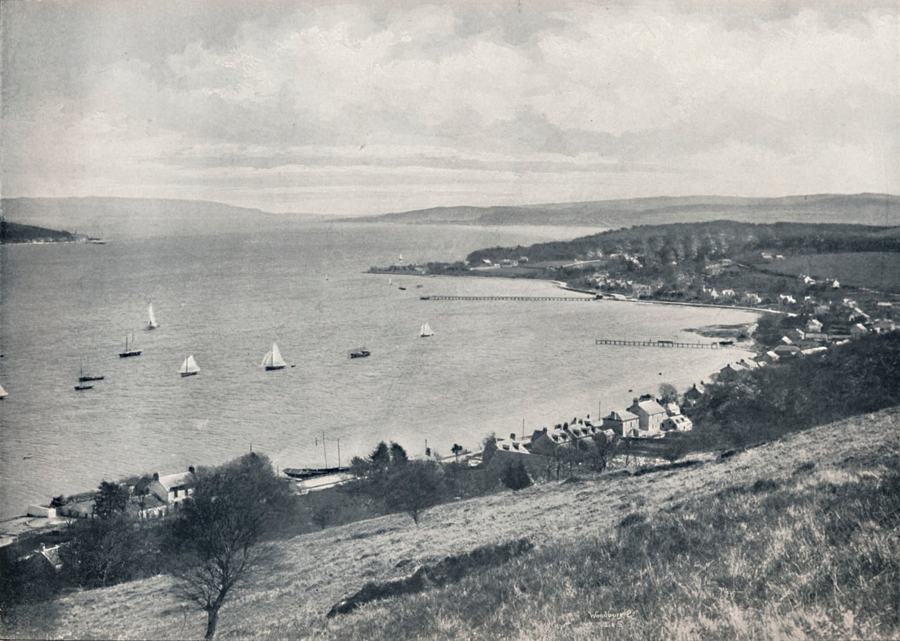 Sandbank - From the East, Showing Sandbank and Kilmun by Unbekannt