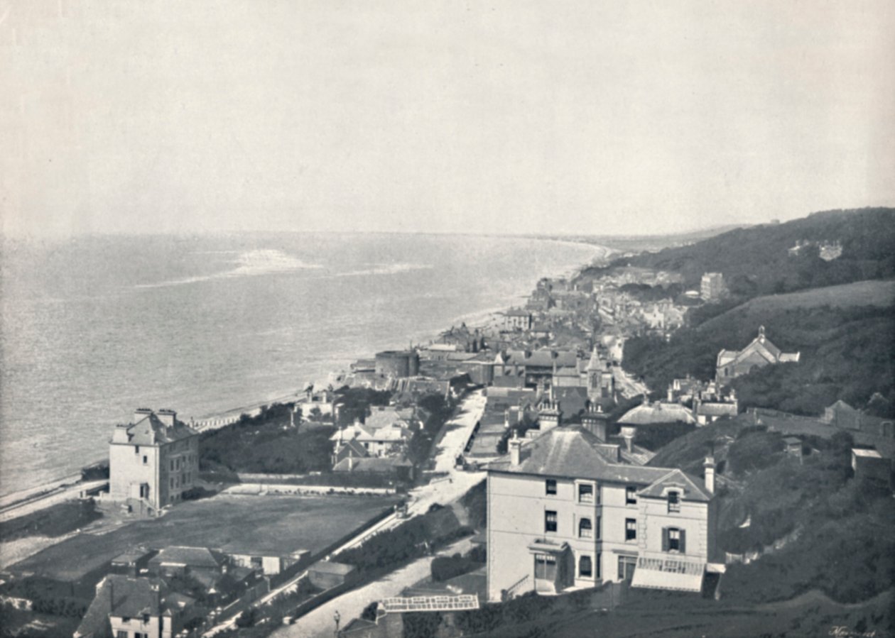Sandgate - View from the Heights, 1895 by Unbekannt