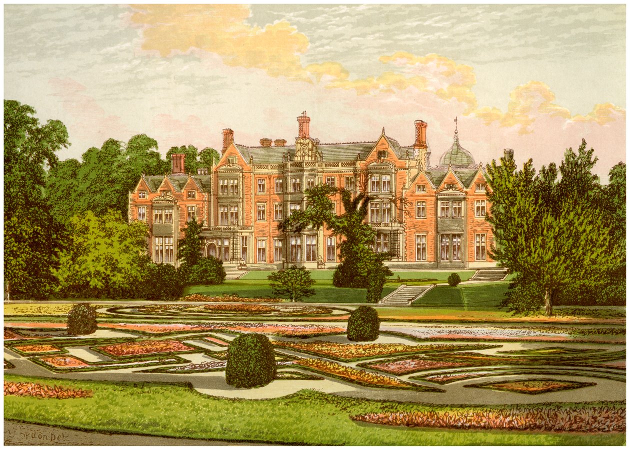 Sandringham, Norfolk, Home of the Prince of Wales by Unbekannt