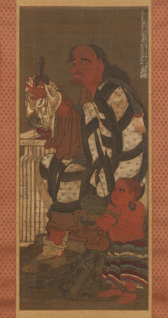 Satsubari, the Second of the Sixteen Arhats by Unbekannt