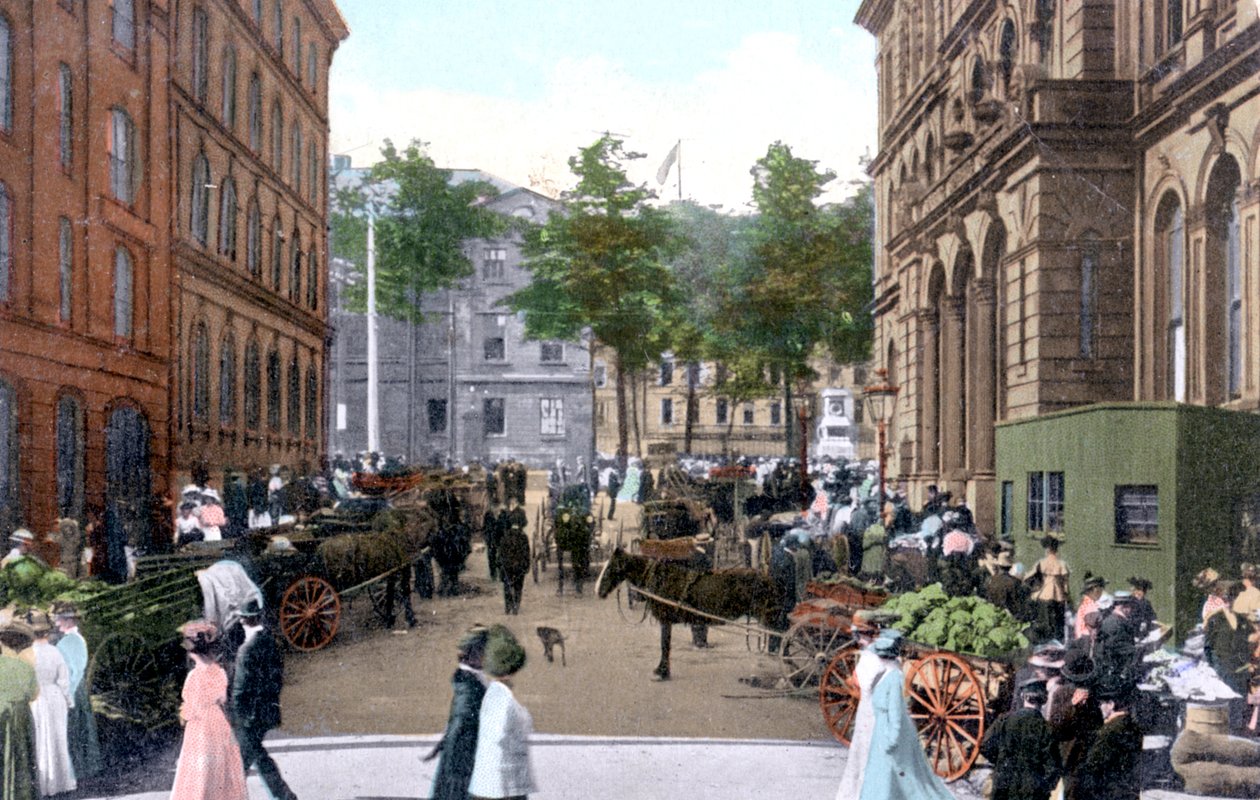 Saturday Morning Market, Halifax, Nova Scotia, Canada by Unbekannt