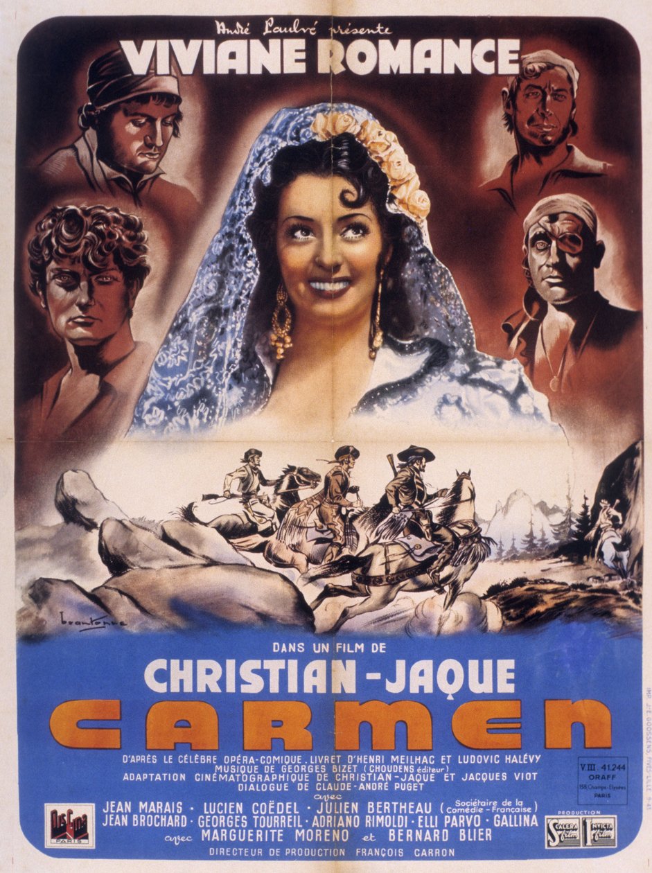 Scene from the Opera 'Carmen' by Georges Bizet by Unbekannt