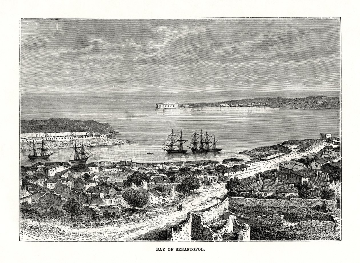 Sebastopol, Ukraine, 1879 by Unbekannt