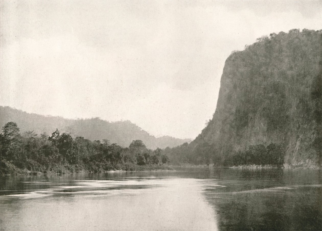 Second Defile on Irrawaddy River, near Bhamo, 1900 by Unbekannt