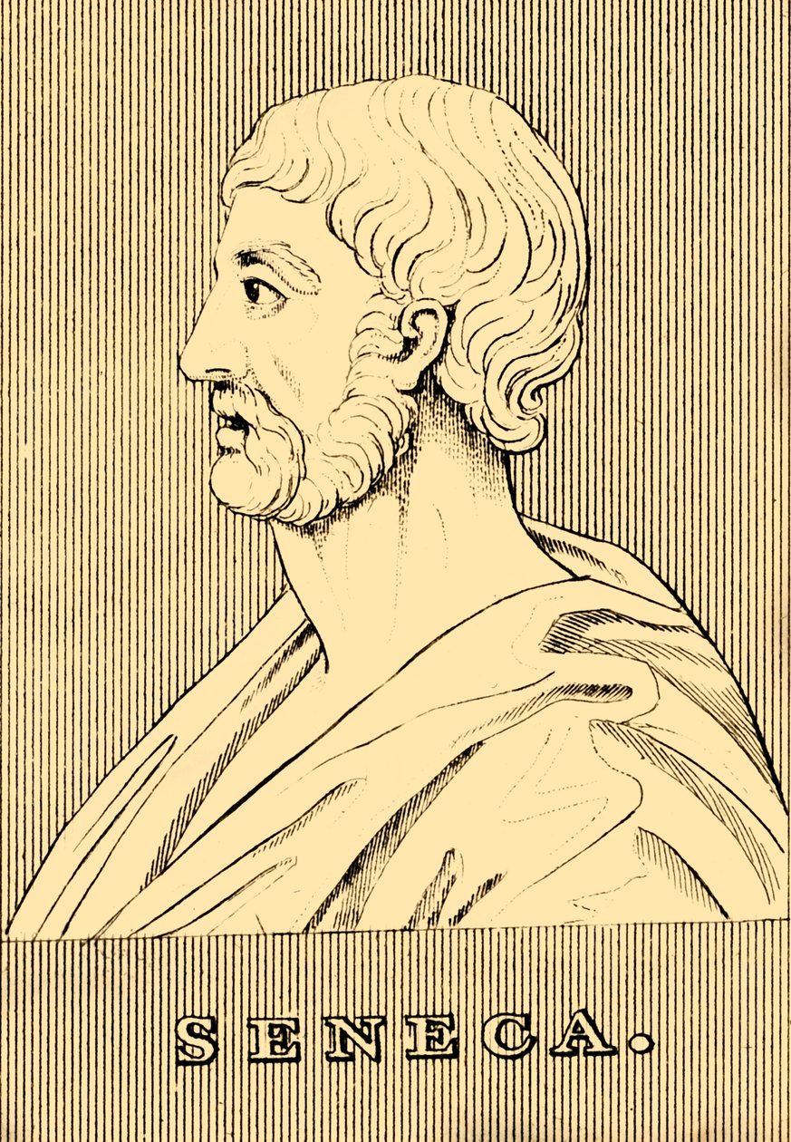 Seneca, c4 BC-AD 65, 1830 by Unbekannt