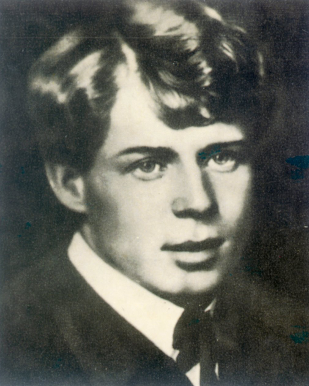 Sergei Yesenin, Russian poet, 1910s by Unbekannt