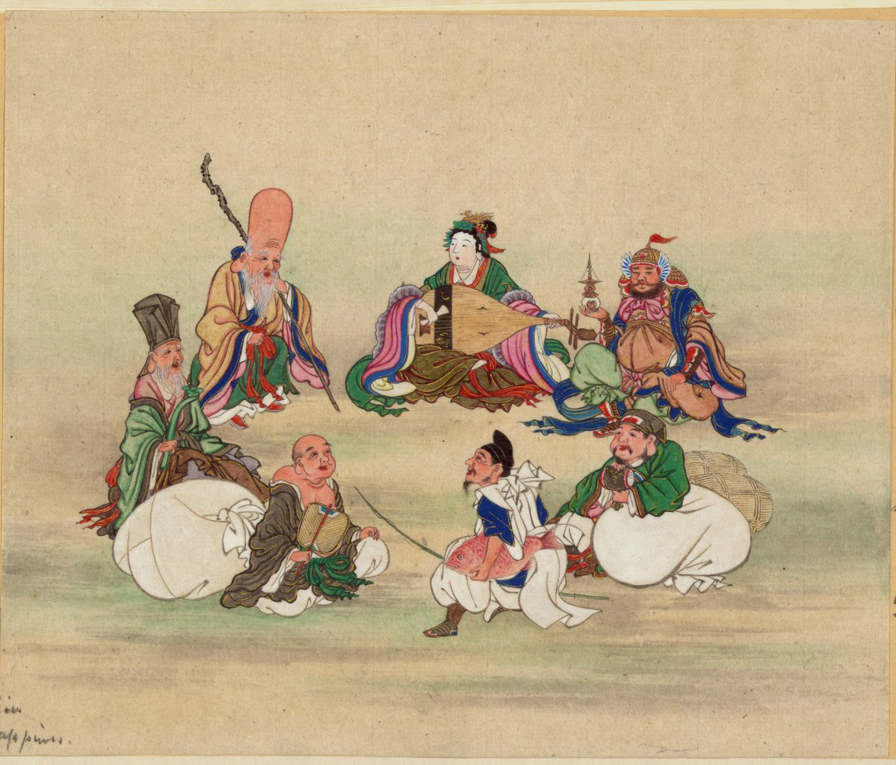 Seven Lucky Gods by Unbekannt