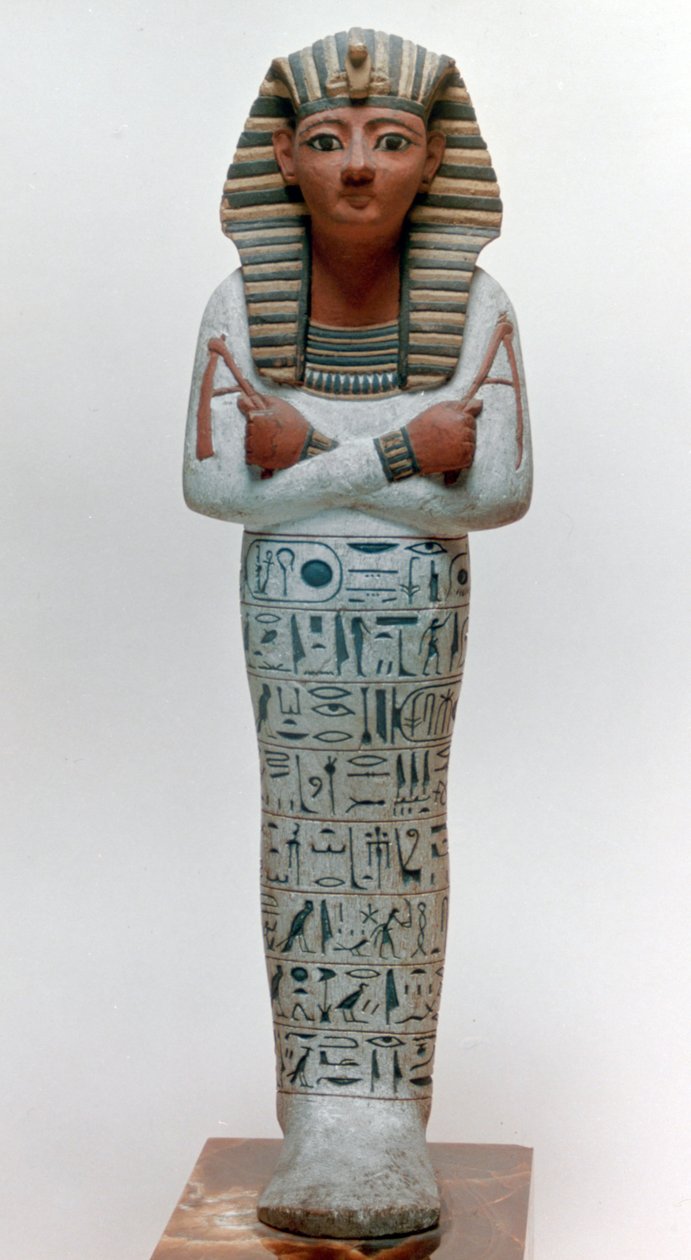 Shabti figure of Ramesses IV, Egyptian, 20th Dynasty by Unbekannt