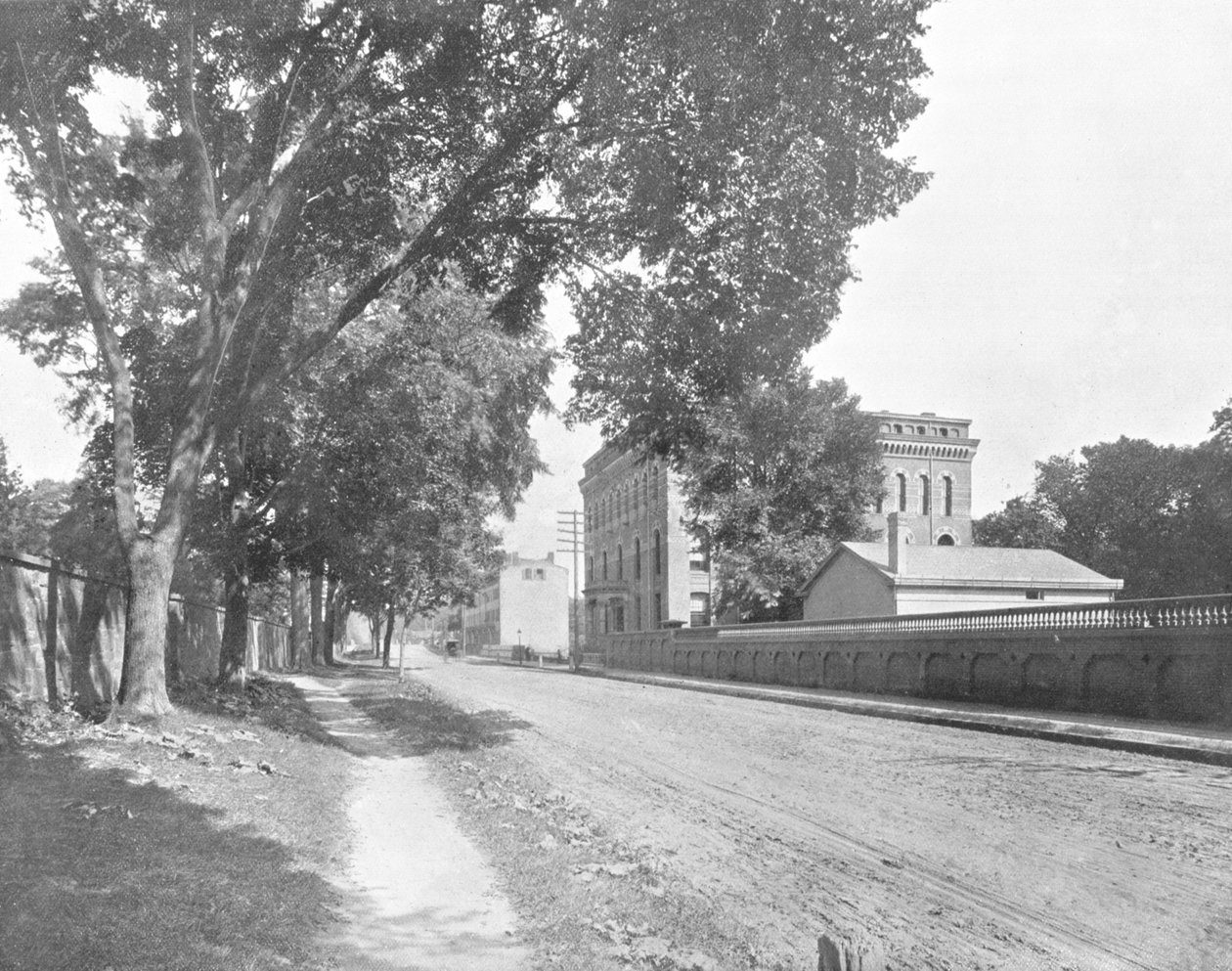 Sheffield Hall, Yale College, New Haven, Connecticut, USA by Unbekannt