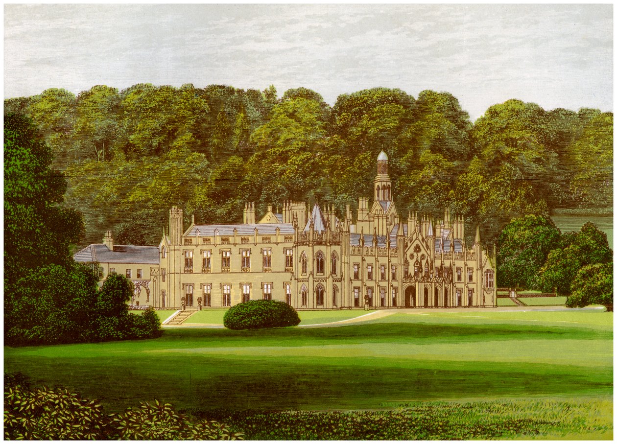 Shelton Abbey, County Wicklow, Ireland, home of the Earl of Wicklow, c1880 by Unbekannt