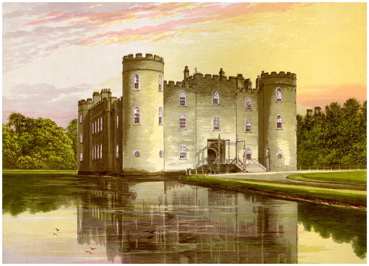 Shirburn Castle, Oxfordshire, home of the Earl of Macclesfield by Unbekannt