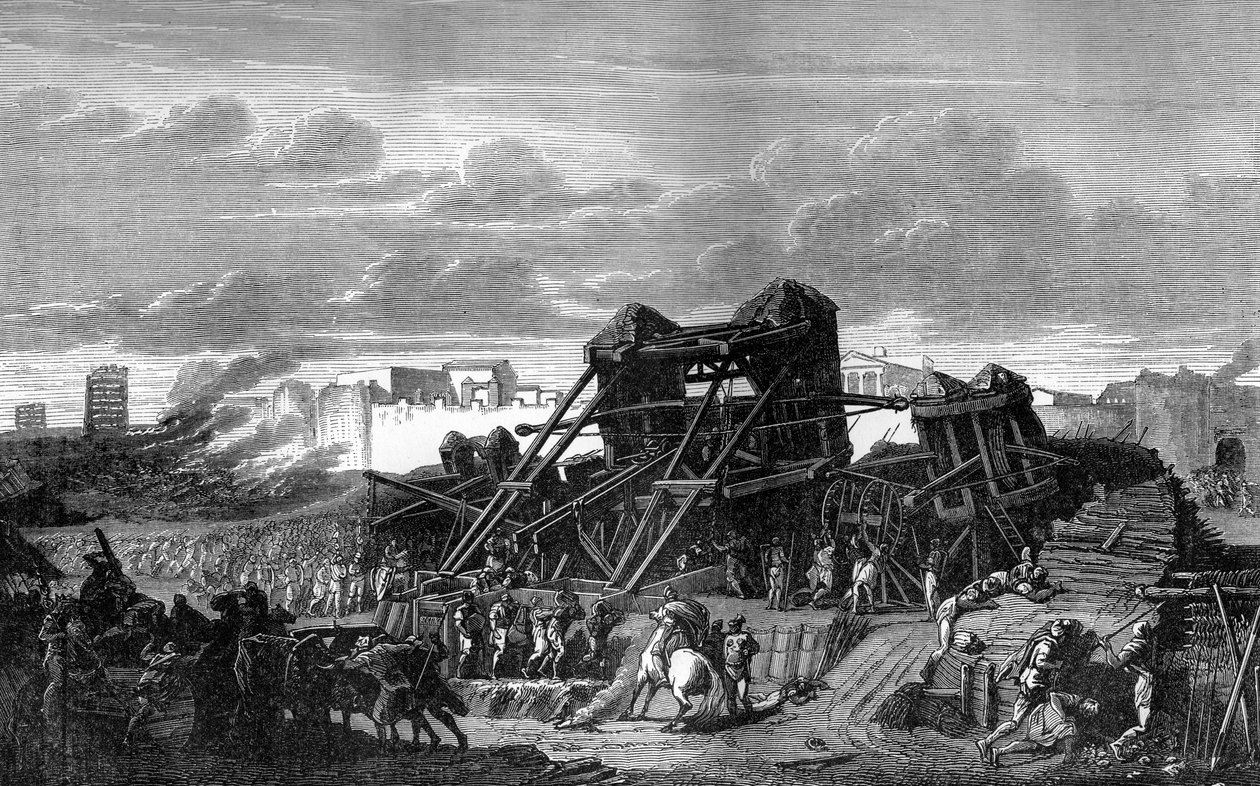 Siege of Marseilles by Julius Caesar by Unbekannt