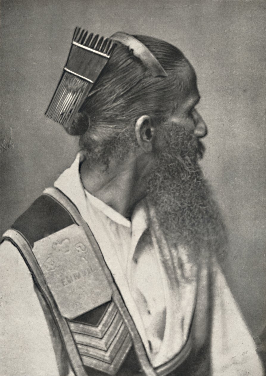 Singhalese Servant with Tortoiseshell Comb, 1926 by Unbekannt