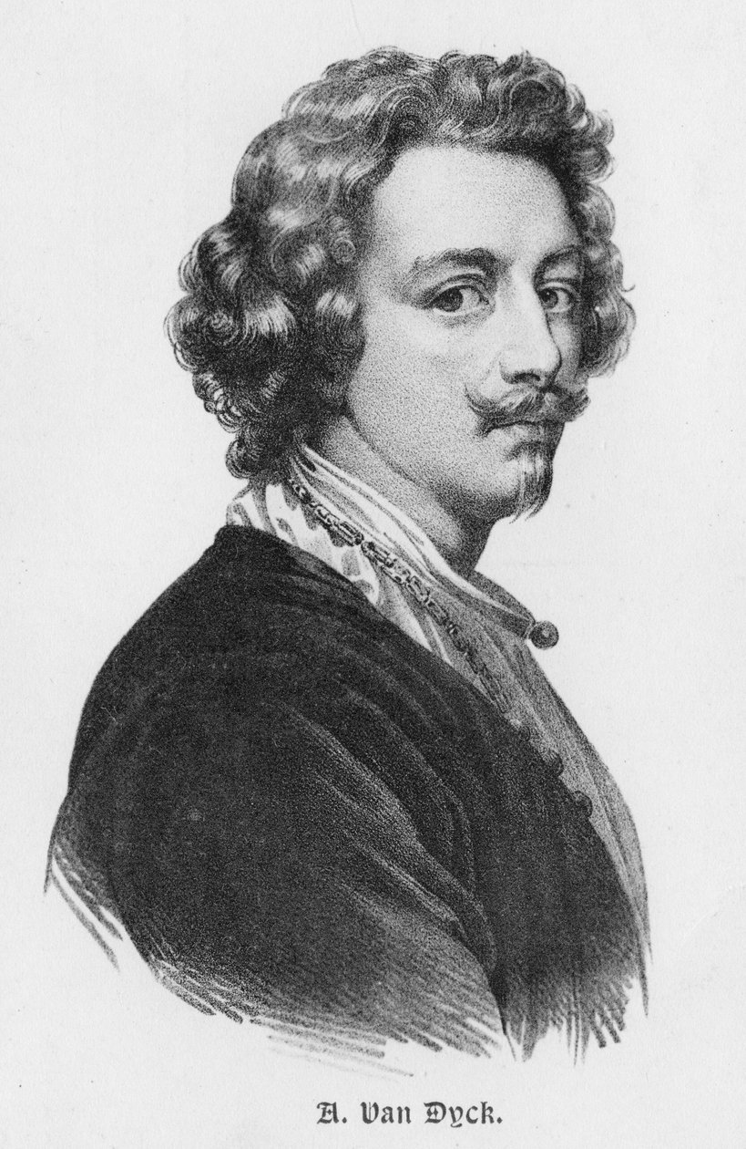 Sir Anthony van Dyck, Flemish Painter, Early 20th Century by Unbekannt