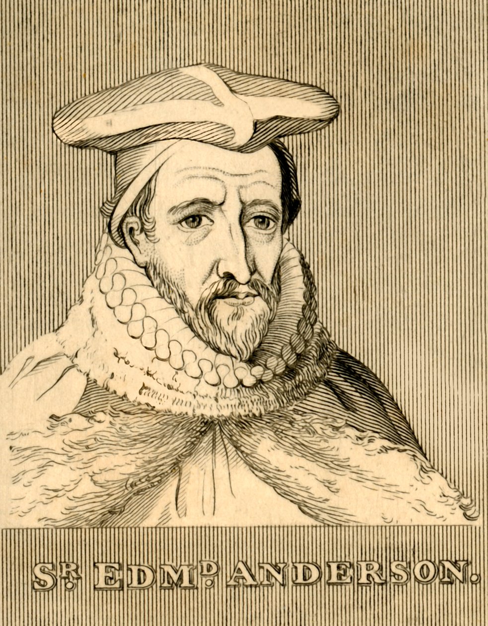 Sir Edmund Anderson by Unbekannt