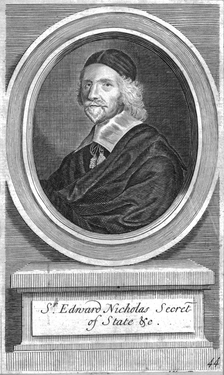 Sir Edward Nicholas, Secretary of State by Unbekannt