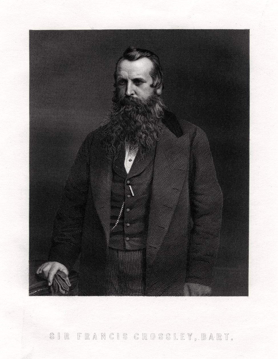 Sir Francis Crossley, English Carpet Manufacturer by Unbekannt