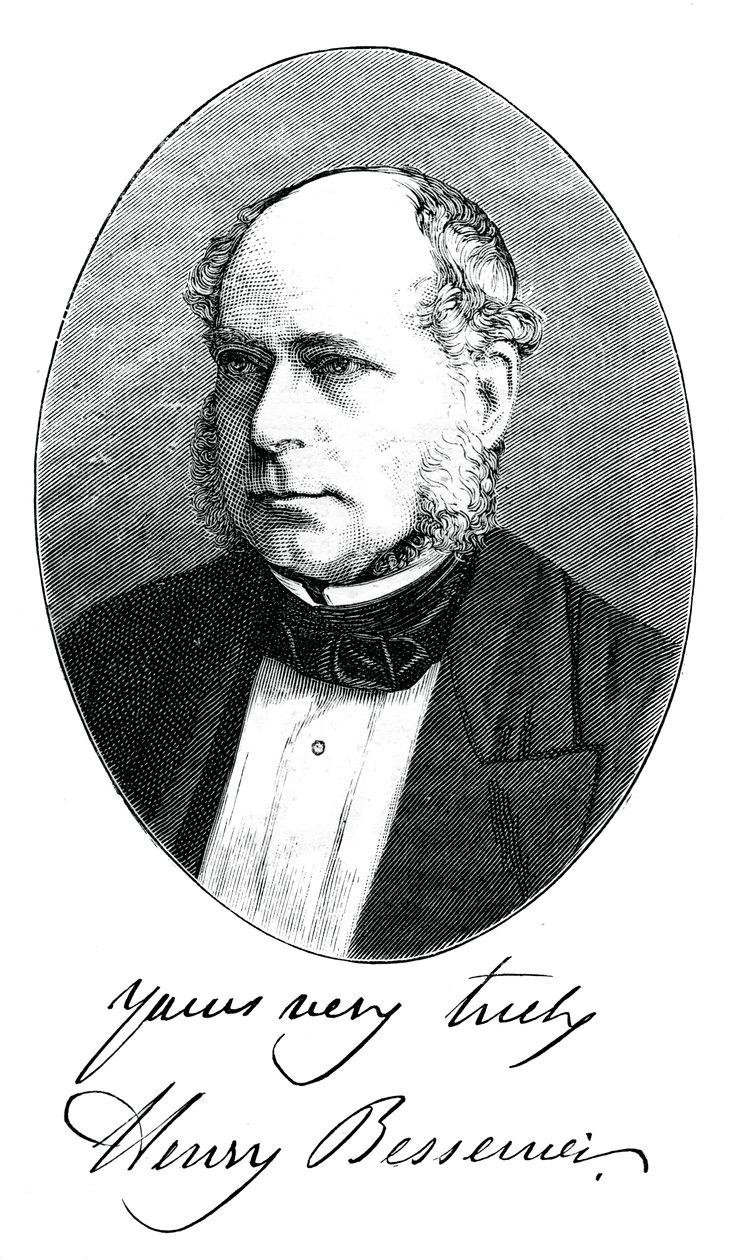 Sir Henry Bessemer, English Engineer, c1880 by Unbekannt
