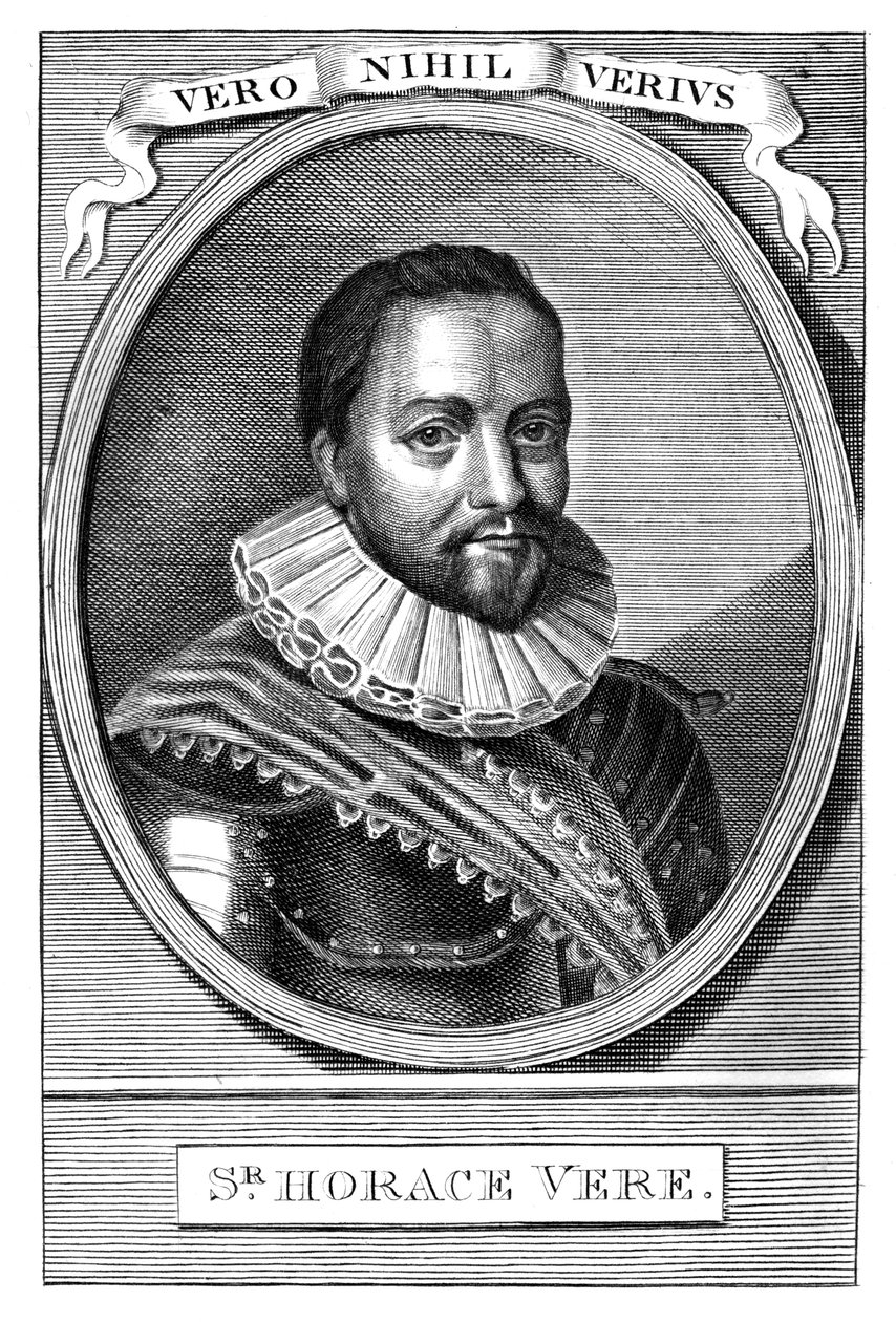 Sir Horace Vere, English soldier during the Thirty Years War by Unbekannt