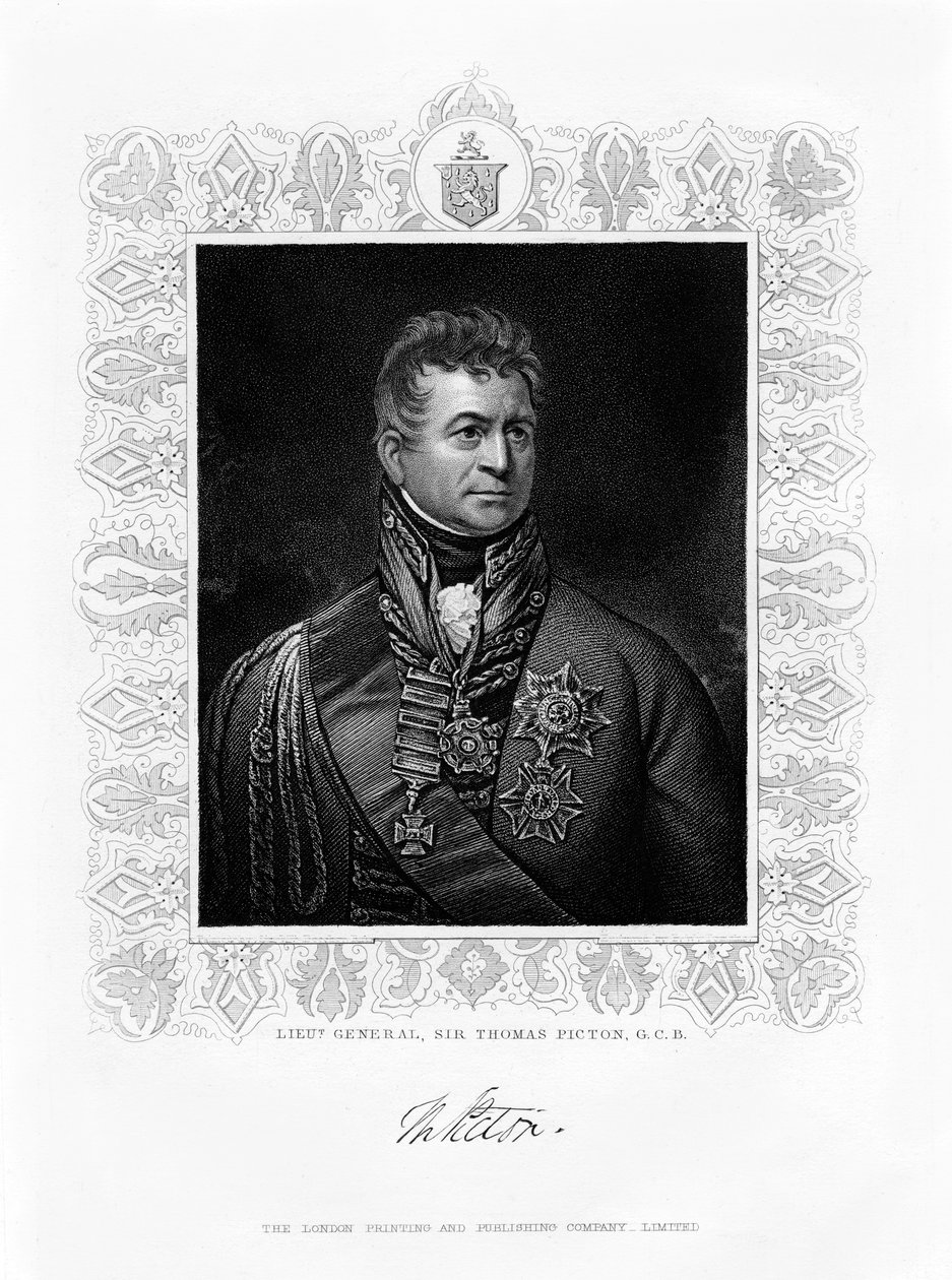 Sir Thomas Picton, British military leader, 19th century by Unbekannt