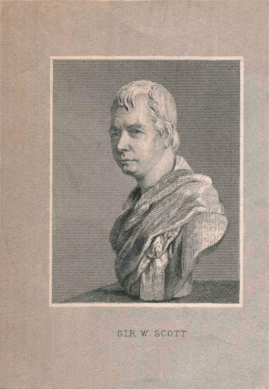 Sir Walter Scott, 19th century by Unbekannt