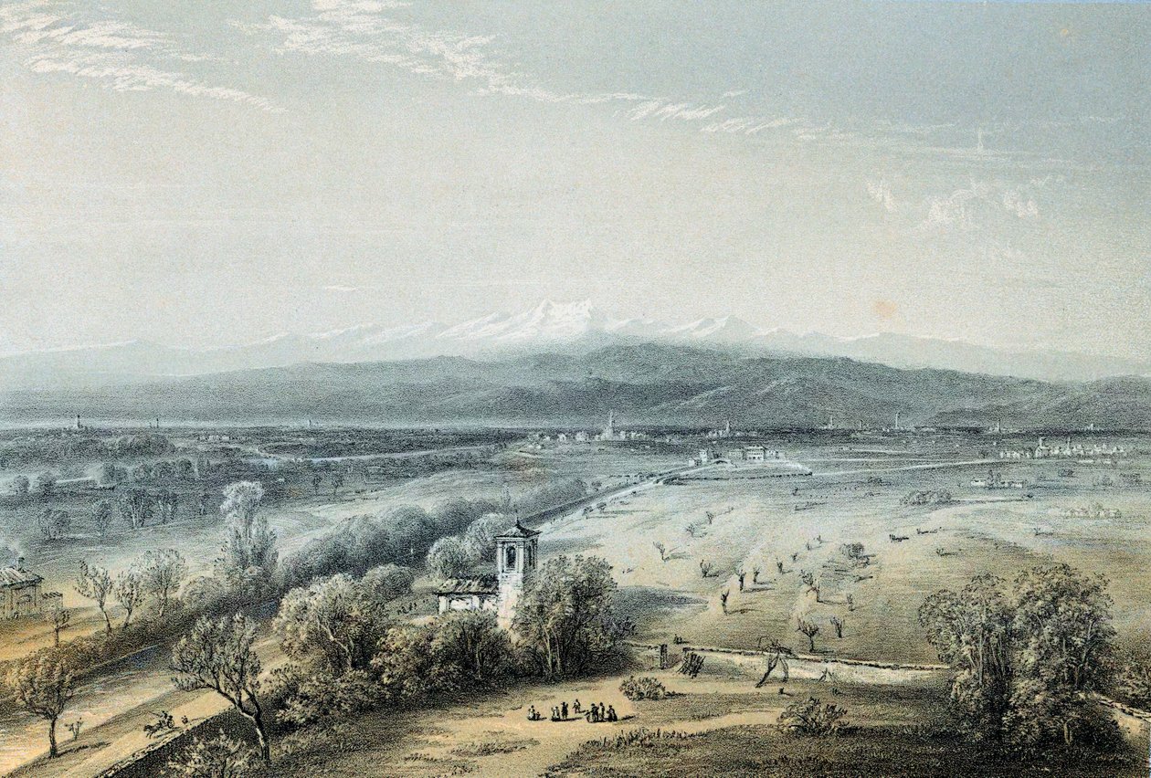 Site of the Battle of Magenta, Italy by Unbekannt