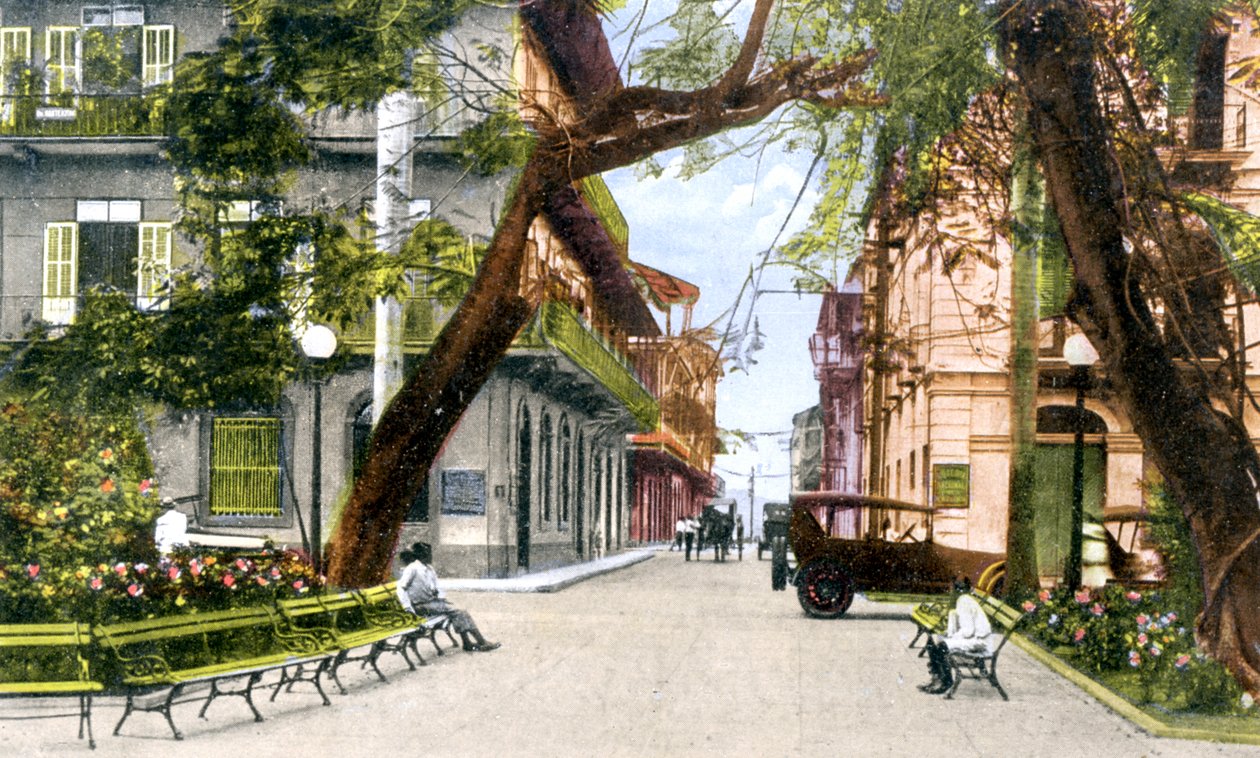 Sixth Street, Panama City by Unbekannt